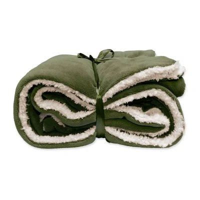 Afbeelding van Unique Living Lars Plaid Fleece 150x200 cm Deep Green