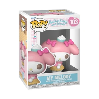 Afbeelding van Hello Kitty and Friends My Melody (Ice Cream) vinylfiguur 103 Funko Pop! meerkleurig