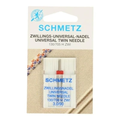 Afbeelding van Schmetz Tweeling naald 3.0 90