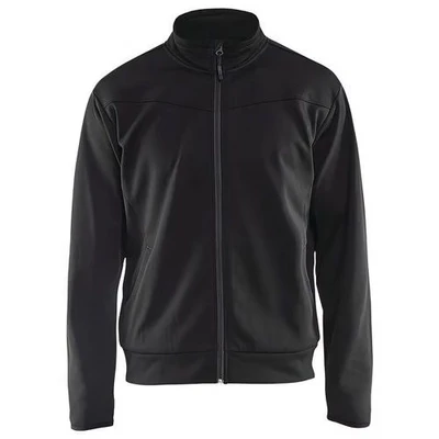 Image de Sweat zippé noir/gris foncé