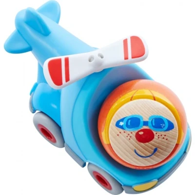 Afbeelding van HABA KULLERBÜ Hugos Hubschrauber Speelgoedautootje voor kinderen, Maat: One Size, Multi coloured