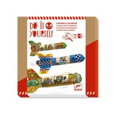 Afbeelding van Djeco knutselset diy raketten