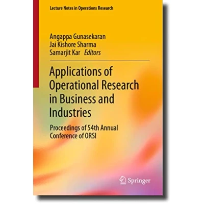 Afbeelding van Lecture Notes in Operations Research Applications of Operational Business and Industries