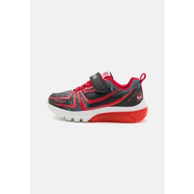 Afbeelding van Geox Light UP Spiderman Ciberdron BOY Sneakers laag voor kinderen, Maat: 38, Black/red Imitatieleer/ textiel