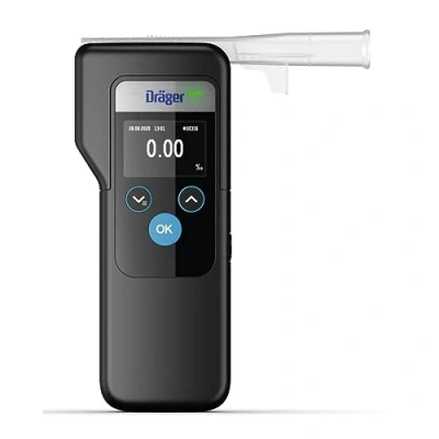 Afbeelding van Dräger Alcotest 6000 Alcoholtester Zwart 0.00 tot 5.00 ‰ Alarm, Incl. display
