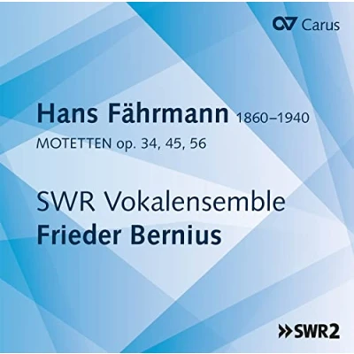 Afbeelding van SWR Vokalensemble Stuttgart, Frieder Bernius Motets (CD)