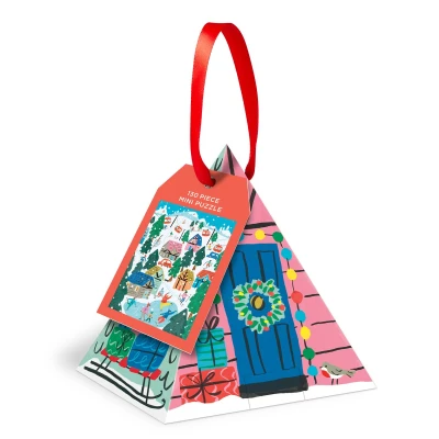 Afbeelding van Alpine Cottage Puzzle Ornament