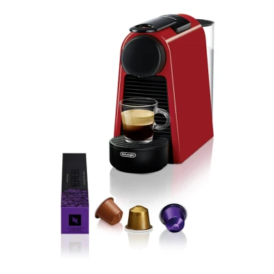 Afbeelding van De&#039;Longhi Essenza Mini EN 85.R Koffiecupmachine Zwart/rood