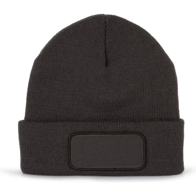 Afbeelding van K up Muts met patch en Thinsulate voering KP894 Dark Grey