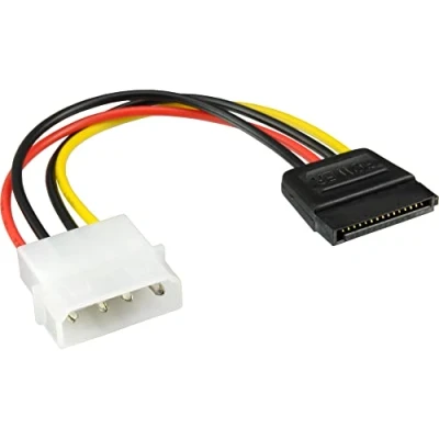 Afbeelding van Molex (m) SATA (v) adapter 0,30 meter