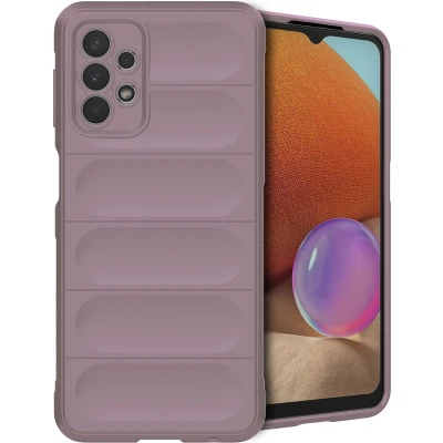 Afbeelding van iMoshion Hoesje Geschikt voor Samsung Galaxy A32 (5G) Siliconen EasyGrip Backcover Paars