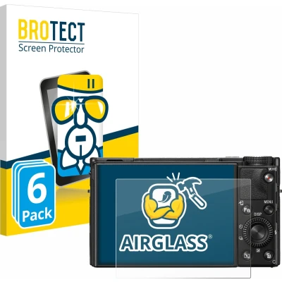 Afbeelding van BROTECT Screenprotector voor Sony Cyber Shot DSC RX100 VII Folie Beschermfolie Beschermglas transparant (6 Stuks)