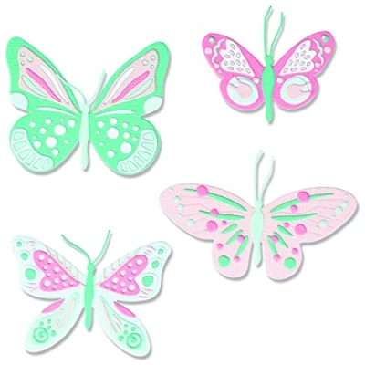 Afbeelding van Sizzix Thinlits Die Set Patterned Butterflies 29pieces