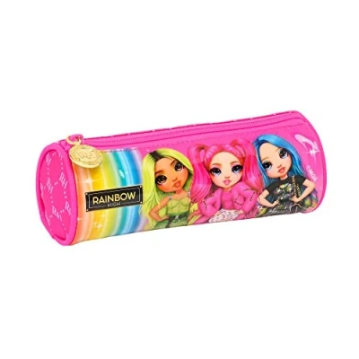 Afbeelding van Cilindervormige Schoolpennenzak Rainbow High Fuchsia (20 x 7 cm)