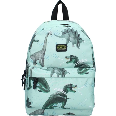 Afbeelding van Kidzroom Backpack Skooter DINO Explorer Unisex Rugzak voor kinderen, Maat: One Size, Blue