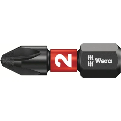 Afbeelding van Wera 1/4 philips impaktor bit ph2 x 25mm