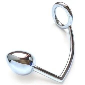 Afbeelding van METAL HARD Metalhard Cock Ring With Anal Bead 50mm