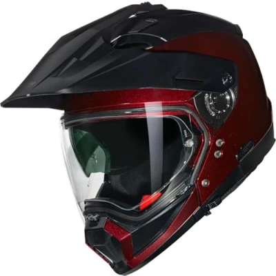 Afbeelding van Nolan N70 2 X 06 Classico Nobile 321 Visceraal Rood Zwart Glossy Multi Helm Maat M