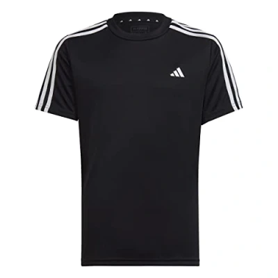 Afbeelding van adidas Sportswear Essentials Aeroready 3STRIPES Regularfit Sport Tshirt voor kinderen, Maat: 140, Dunkelblau weiss