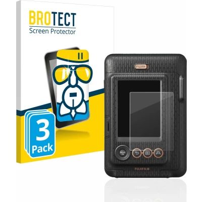 Afbeelding van BROTECT Screenprotector voor Fujifilm Instax Mini LiPlay Folie Beschermfolie Beschermglas transparant (3 Stuks)