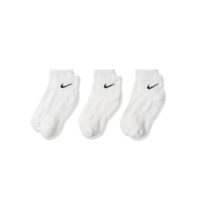 Afbeelding van NIKE Everyday Cushion Ankle SX7667 heren sokken, wit (wit/zwart/100)., Medium