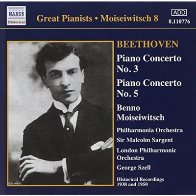 Afbeelding van Benno Moiseiwitsch Piano Concerto 3 &amp; 5 (CD)