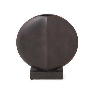 Afbeelding van 101 Copenhagen Guggenheim Mini Vaas 32 Cm Donkerbruin