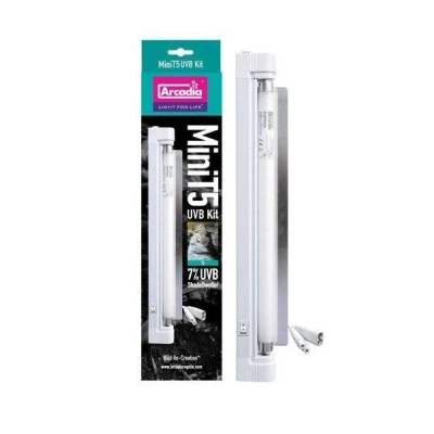 Afbeelding van Arcadia T5 Mini Set Shadedweller 7% Uvb Verwarming 8 Watt