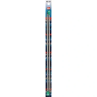 Afbeelding van 191466 Prym breinaalden met knop 35cm no, 4,5