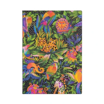 Afbeelding van Paperblanks FleXis Laurel Burch Jungle Song Notitieboek Midi Gelinieerd