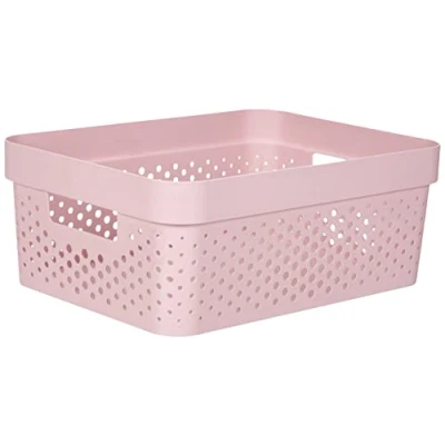 Image de Curver Infinity Recyclé Boîte 11L Rose Plastique (lot de 6)