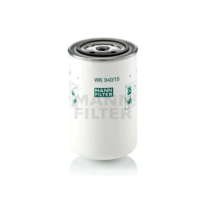 Afbeelding van MANN FILTER WK 940/15 Brandstoffilter Opschroeffilter RENAULT TRUCKS: Magnum