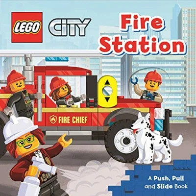 Afbeelding van LEGO® City. Push, Pull and Slide Books1 Fire Station