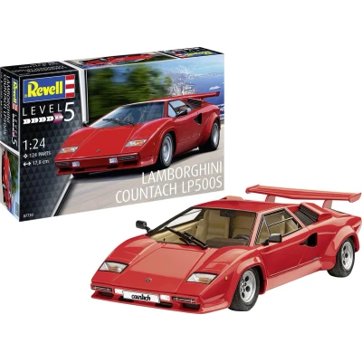 Afbeelding van 1:24 Revell 07730 Lamborghini Countach LP500S Sport Auto Plastic Modelbouwpakket