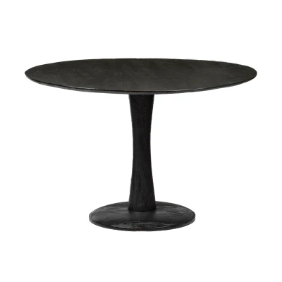 Afbeelding van Vivian ronde eettafel Ø120 cm zwart
