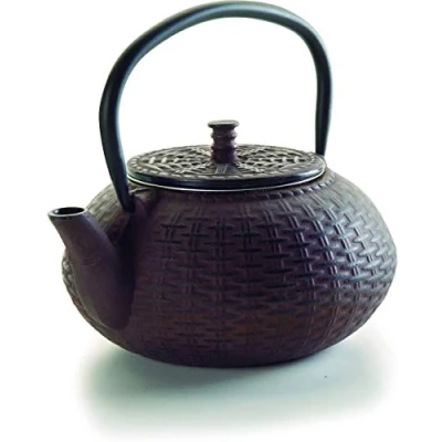 Afbeelding van Lacor 68668 0,8L Theepot Gietijzer Zwart