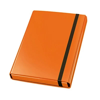Afbeelding van VELOFLEX 4443330 Velocolor, verzameldoos, DIN A4, met elastiek, kartonnen mapdoos, glanzend gelamineerd, oranje, 23 x 32 4 cm, 1 stuk