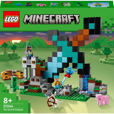 Afbeelding van Lego Minecraft 21244 Uitvalbasis Zwaard