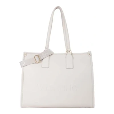 Afbeelding van VALENTINO schoudertas shopper met laptopvak Foxy Re Shopping Bag Ecru beige