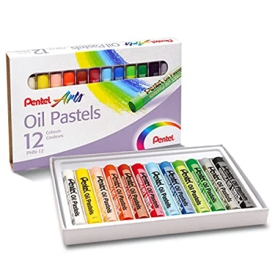 Afbeelding van Pentel pastelkrijtjes 12 stuks