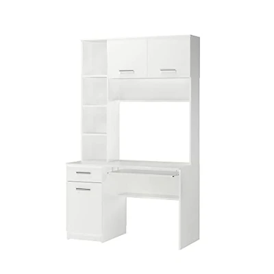 Afbeelding van Vicco Bureau Crossline, Wit, 120.1 x 59.5 cm