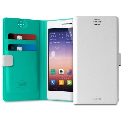 Afbeelding van PURO UNIWALLET1WHIXXL mobiele telefoon behuizingen Portemonneehouder Groen, Wit