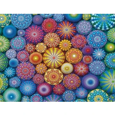 Afbeelding van Ravensburger Regenboogpuzzel Mandala, 2000 stukjes, cadeau idee, voor hem of haar, puzzel volwassenen