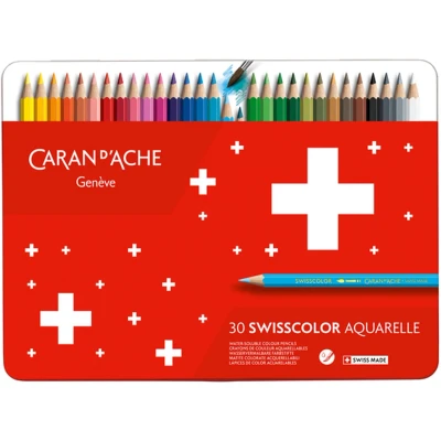 Afbeelding van Aquarelpotlood Caran D‘Ache Swisscolor; dsje 30st