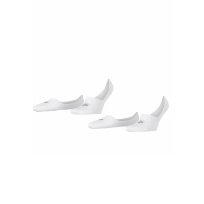 Afbeelding van Burlington Everyday 2 PACK Enkelsokken white, Heren, Maat: 39/40, White