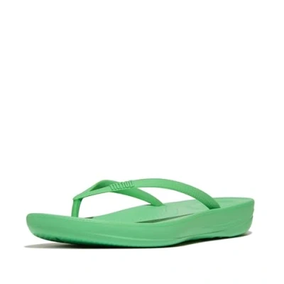 Afbeelding van Fitflop Iqushion Ergonomische flipflops Teenslippers voor dames, Groen