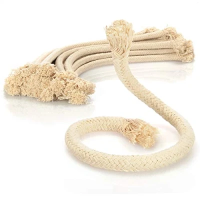 Afbeelding van COM FOUR® 20 x lont voor olielampen reservelont lamplont 30 cm Ø 8 mm (30 mm)