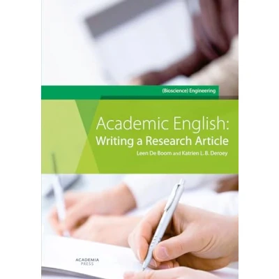 Afbeelding van Academic English: Writing a research article