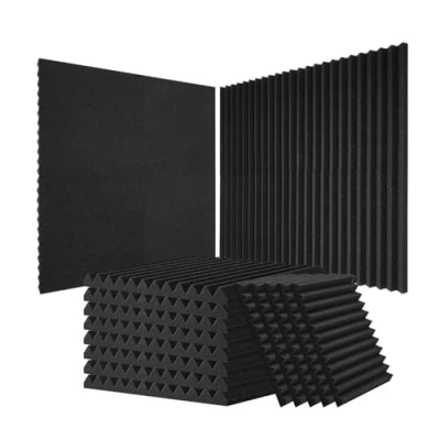 Image de VEVOR Panneau Mousse Acoustique pour Mur Plafond Studio Lot de 52 30x30x2,5 cm