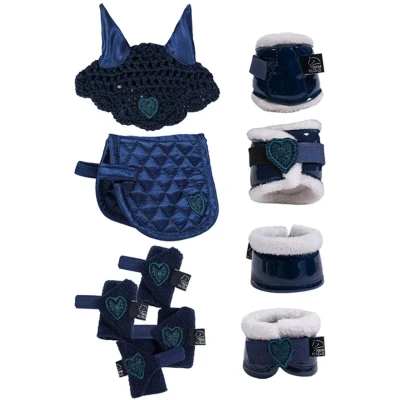 Afbeelding van HKM Knuffel Pony Riding Starterset Deep Blue